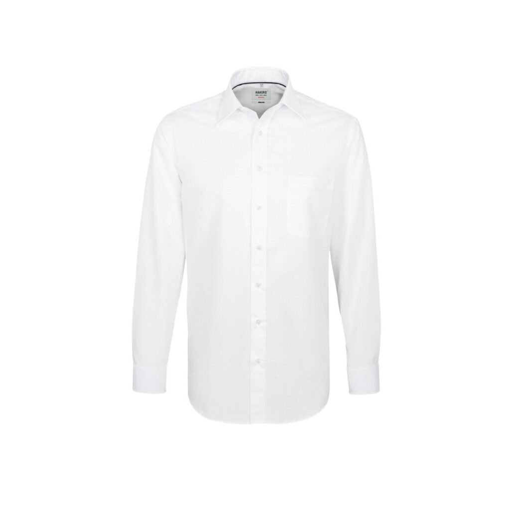 Hemd 1/1 Arm Business, 100% BW, 125 g/m², weiß