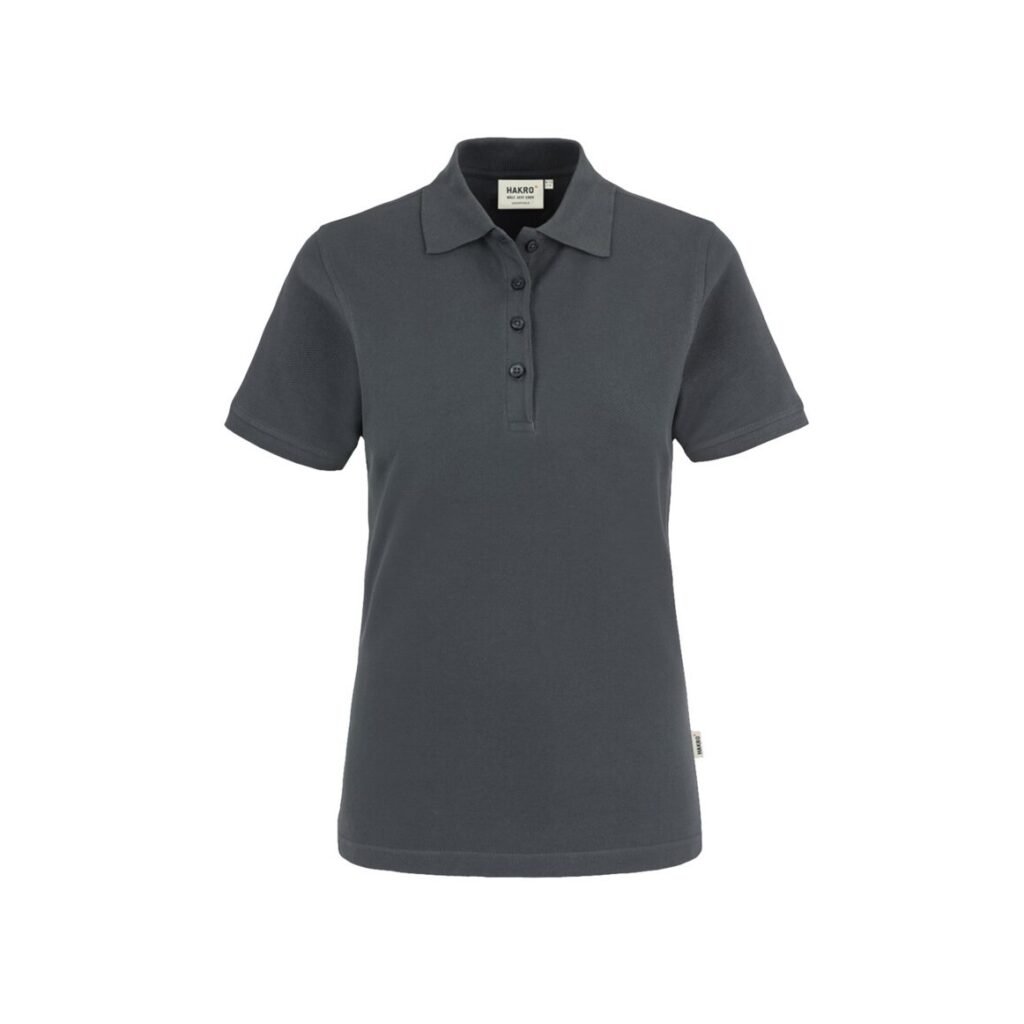 Women-Poloshirt Classic, ANTHRAZIT (100% BW/ 200 g/m²)