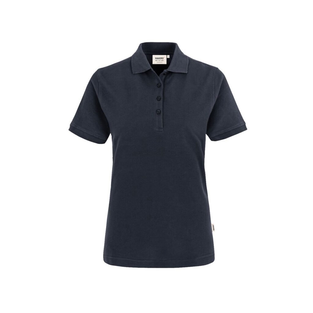 Women-Poloshirt Classic, TINTE (100% BW/ 200 g/m²)