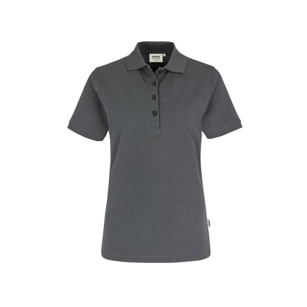 Women-Poloshirt Classic, GRAPHIT (100% BW/ 200 g/m²)