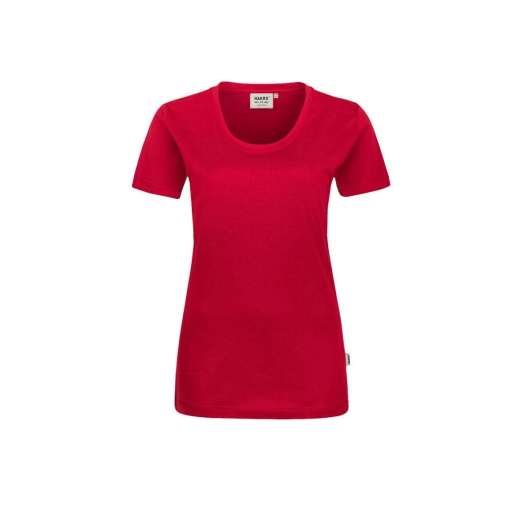 Women-T-Shirt Classic, ROT (100% BW/ 160 g/m²)