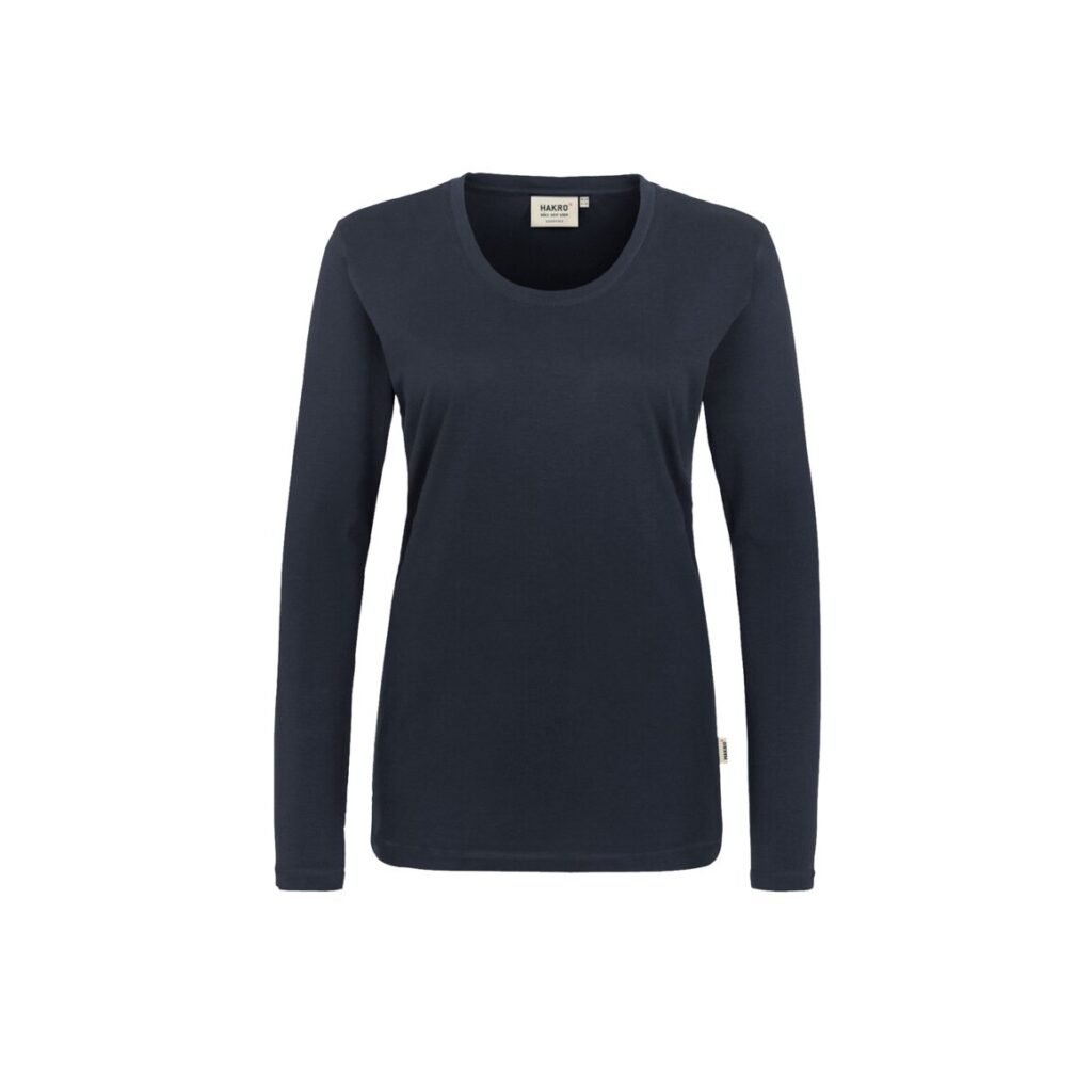Women-Longsleeve Classic, TINTE (100% BW/ 160 g/m²)