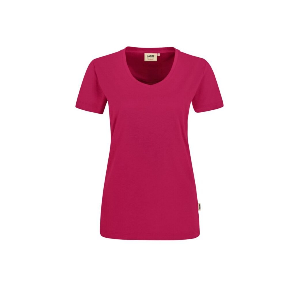 Women-T-Shirt Performance, MAGENTA (50% BW/50% Polyester, 160 g/m²)