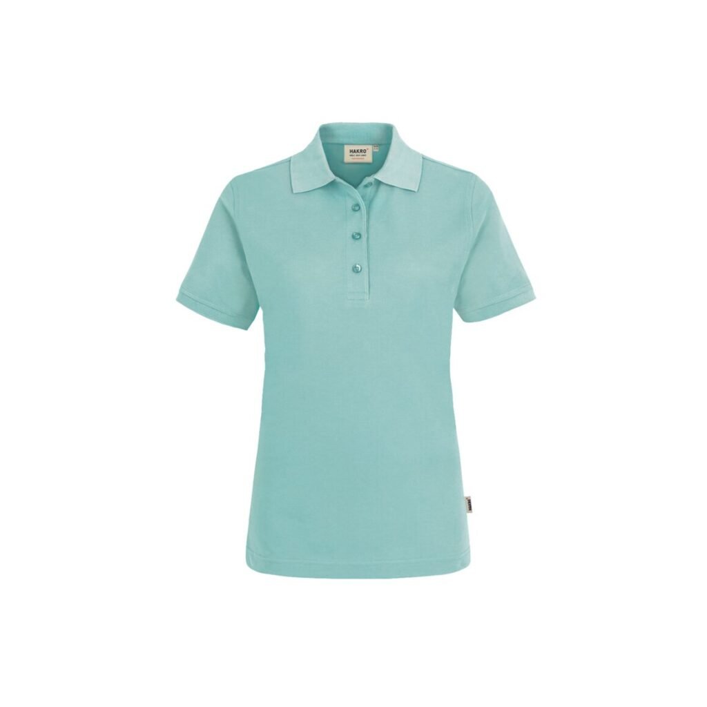 Women-Poloshirt Performance, ICE-GREEN (50% BW/50% Polyester, 200 g/m²)