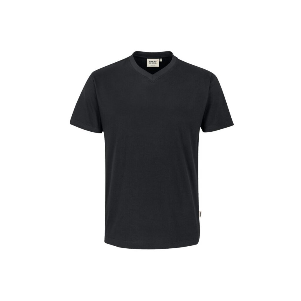 V-Shirt Classic, schwarz (100% Baumwolle, 160 g/m²)