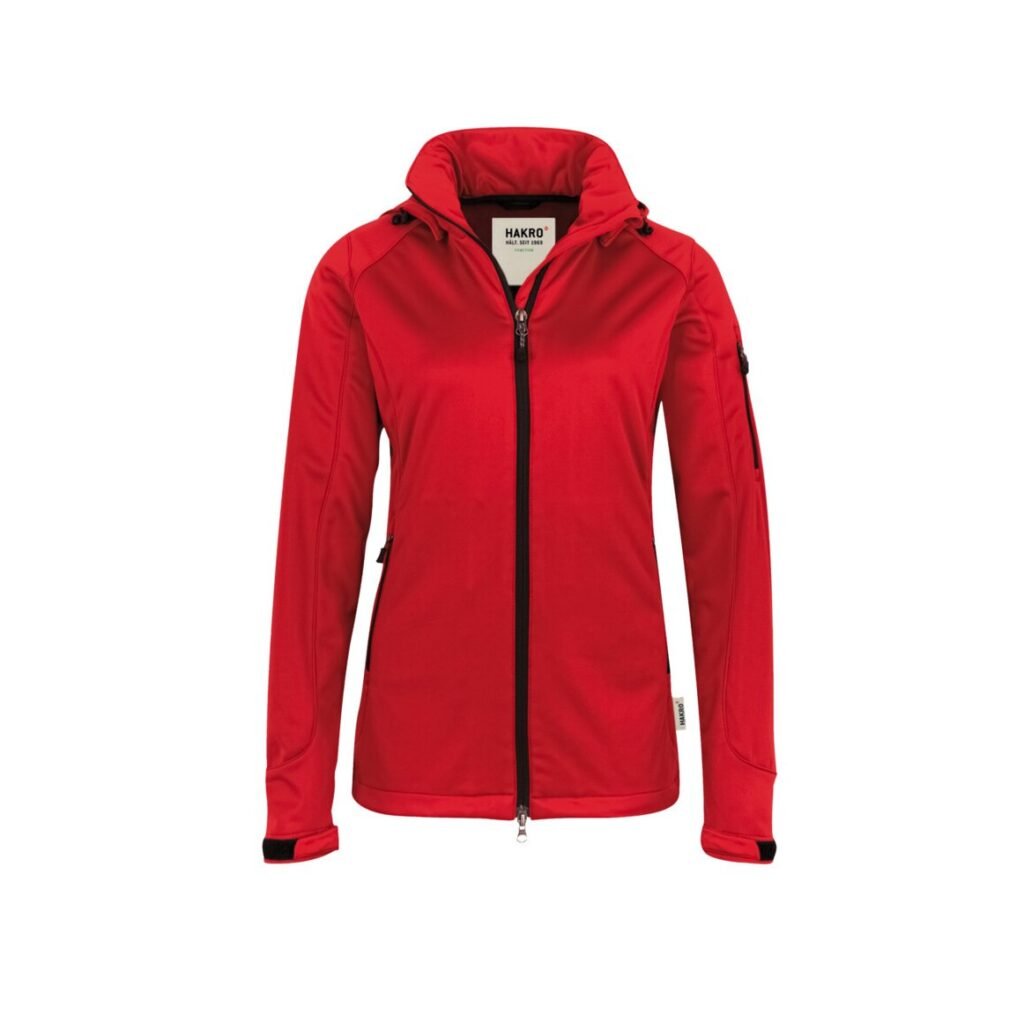 Women-Softshell-Jacke Alberta, ROT (100% Polyester)