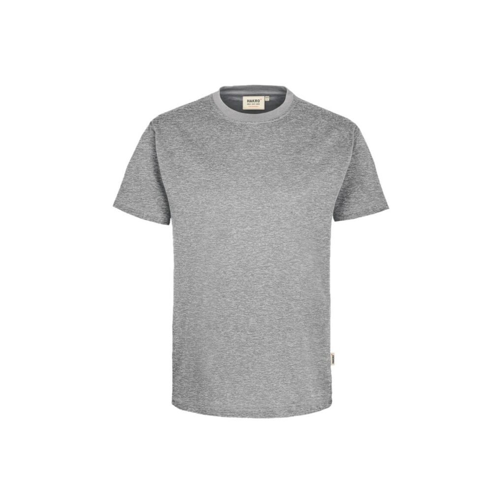 T-Shirt Performance, GRAU-MELIERT (50% BW/50% Polyester, 160 g/m²)