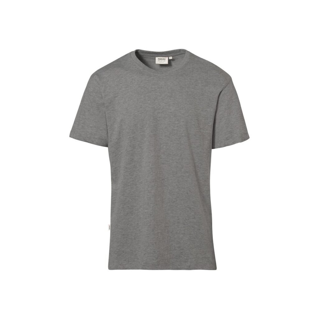 T-Shirt Classic, GRAU-MELIERT (85% BW/15% Viskose, 160 g/m²)