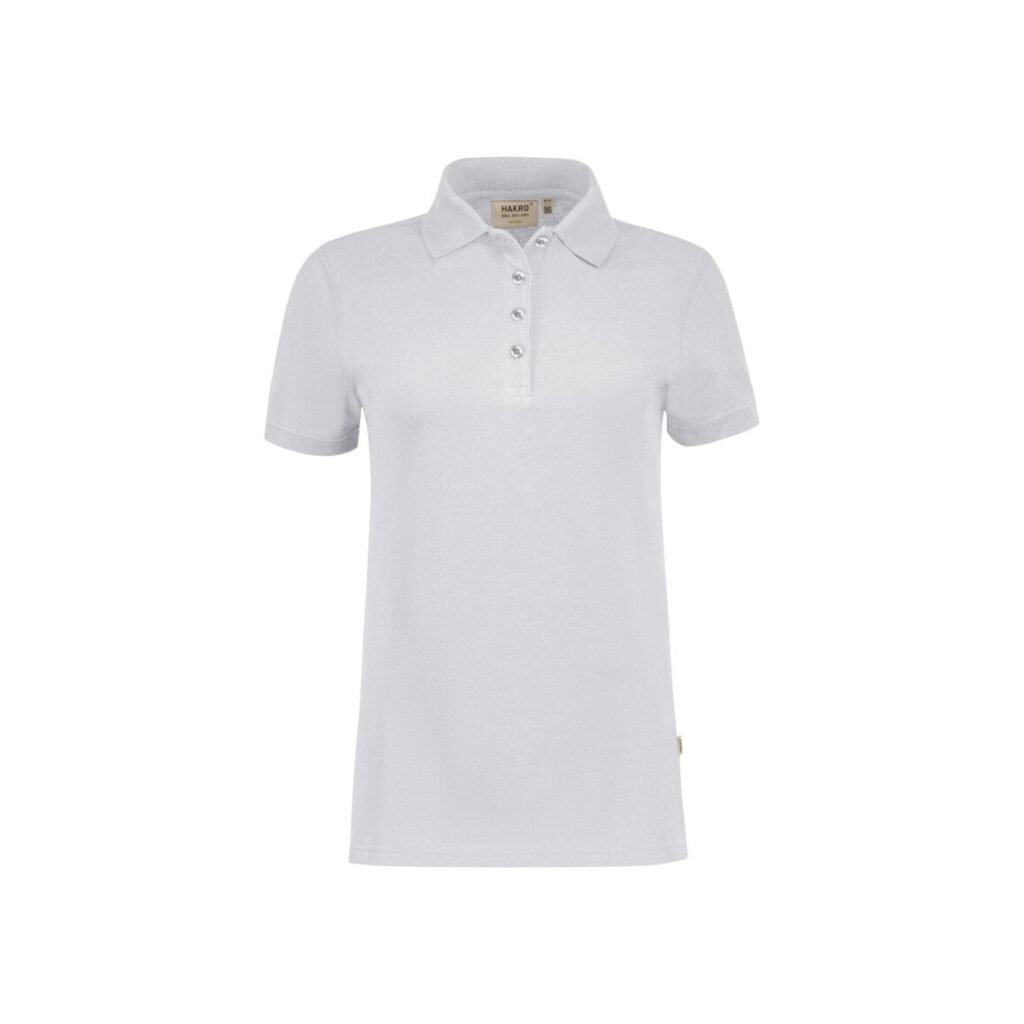 HAKRO Damen Poloshirt Bio-Baumwolle GOTS weiß