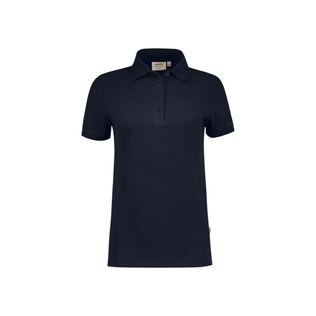 HAKRO Damen Poloshirt Bio-Baumwolle GOTS tinte