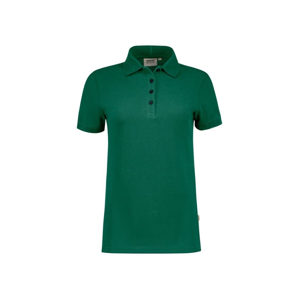 HAKRO Damen Poloshirt Bio-Baumwolle GOTS tanne