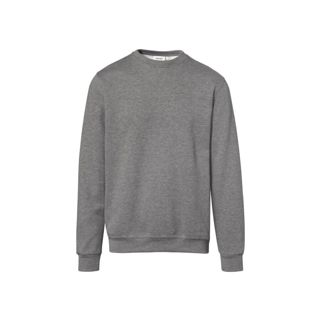 Sweatshirt Premium, GRAU-MELIERT (60% Polyester/40% BW, 300 g/m²)
