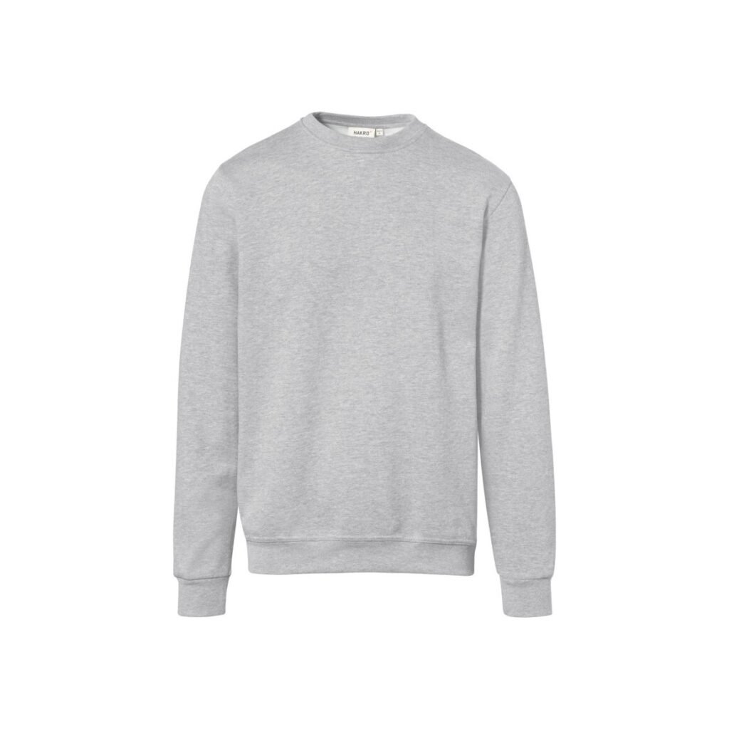 Sweatshirt Premium, ASH-MELIERT (85% BW/15% Polyester, 300 g/m²)