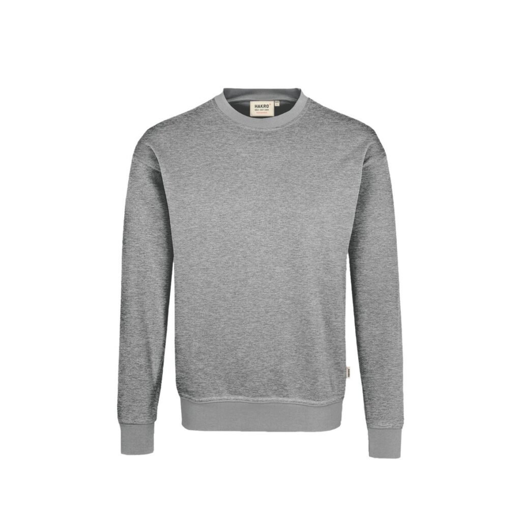 Sweatshirt Performance, GRAU-MELIERT (50% BW/50% Polyester, 300 g/m²)
