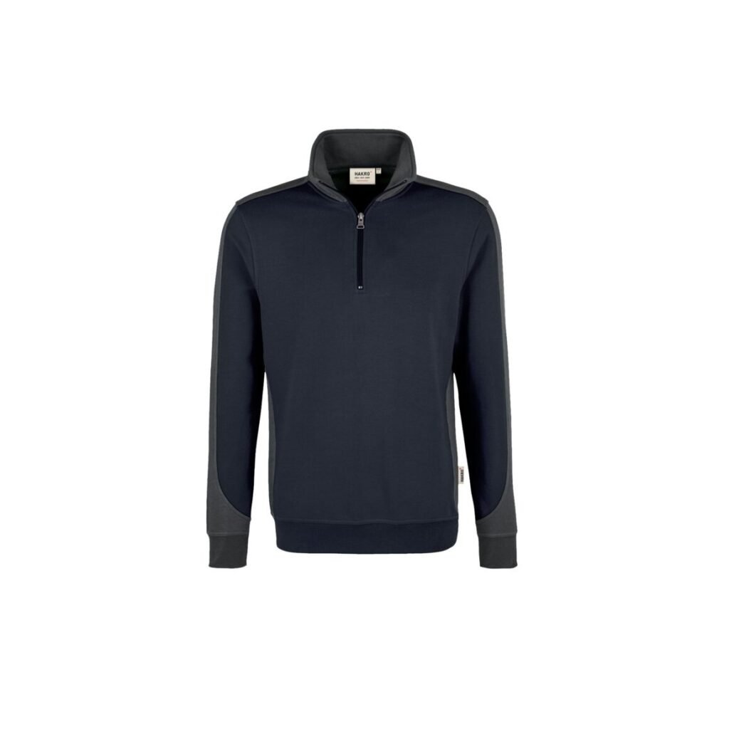Zip-Sweatshirt-CONTRAST PERFORMANCE, Farbe tinte/anthrazit