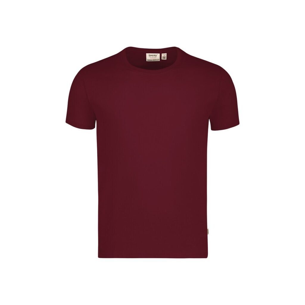 HAKRO T-Shirt MIKRALINAR® ECO GRS weinrot