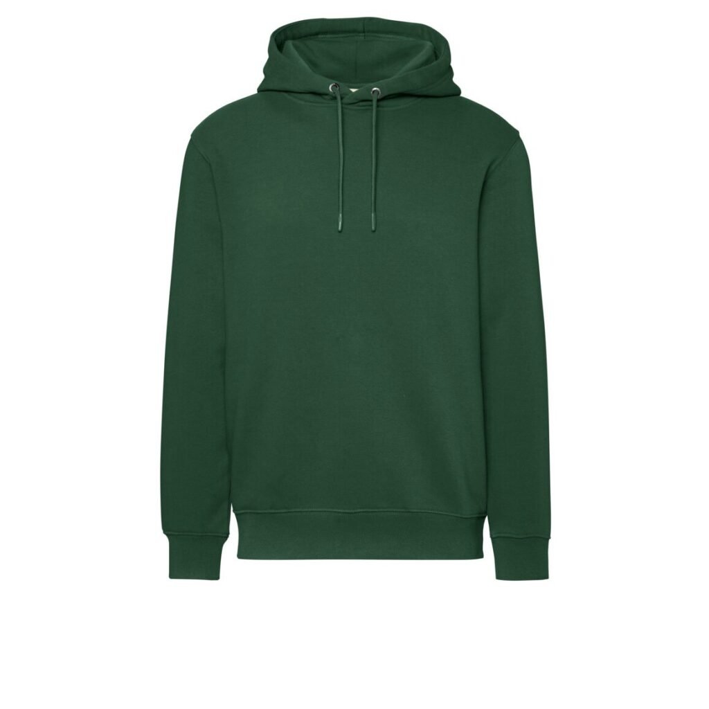 HAKRO Kapuzen-Sweatshirt Bio-Baumwolle GOTS tanne