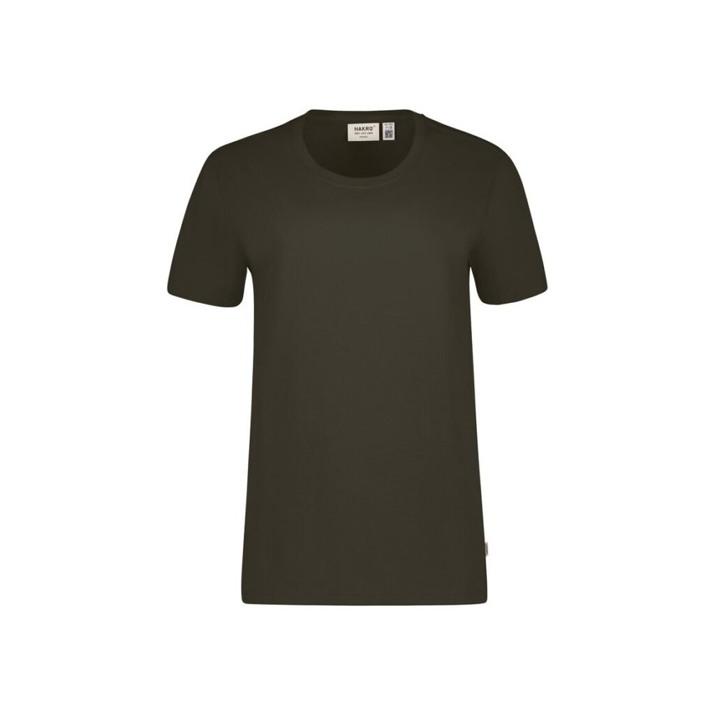 HAKRO T-Shirt Bio-Baumwolle GOTS olive
