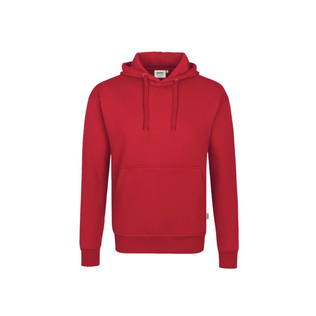 Kapuzen-Sweatshirt Premium,  70% BW/30% Pol., 300g/m², rot