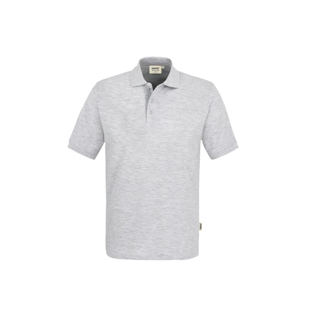 Poloshirt Classic, ASH-MELIERT (98% BW/2% Viskose, 200 g/m²)