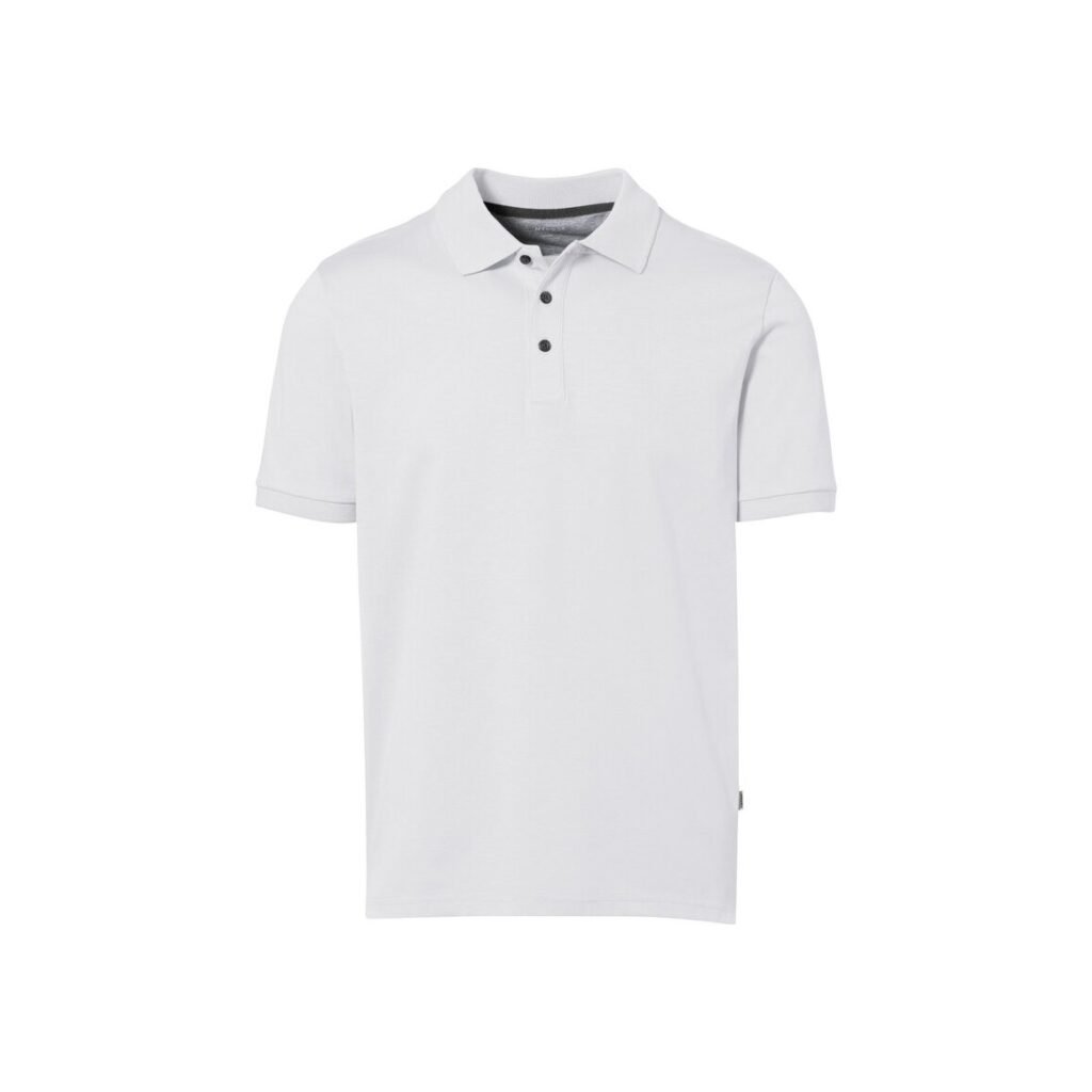 Poloshirt COTTON-TEC, WEISS (50% BW/50% Polyester, 185 g/m²),