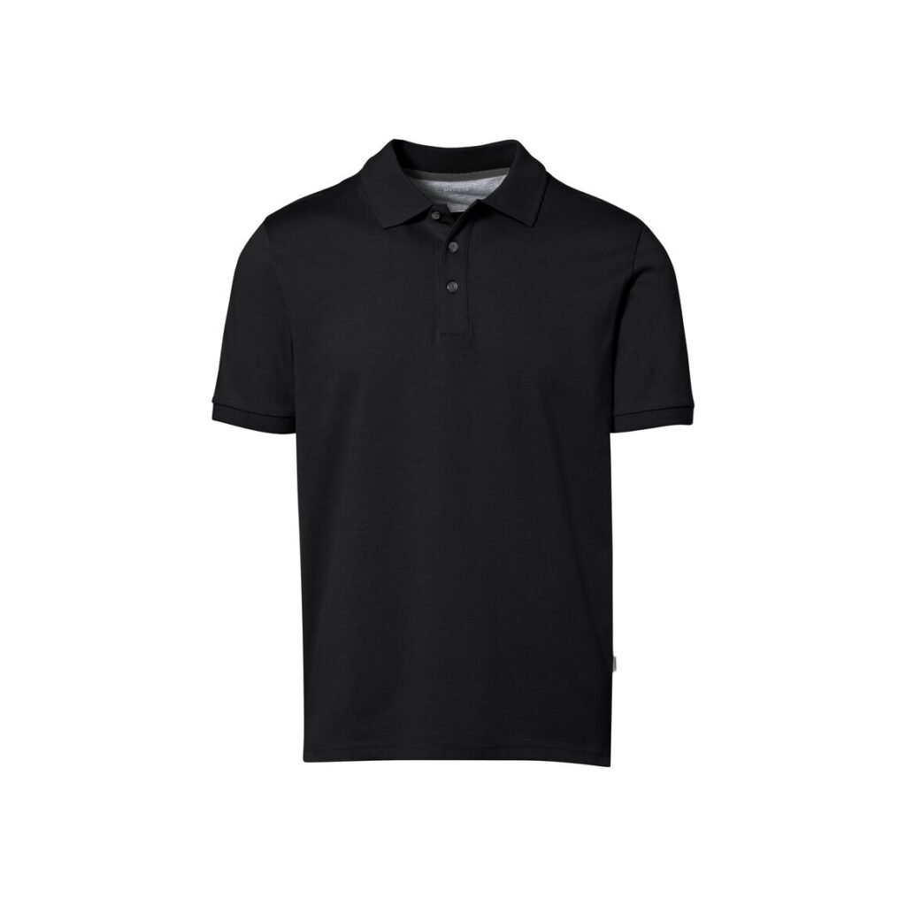 Poloshirt COTTON-TEC, SCHWARZ (50% BW/50% Polyester, 185 g/m²),