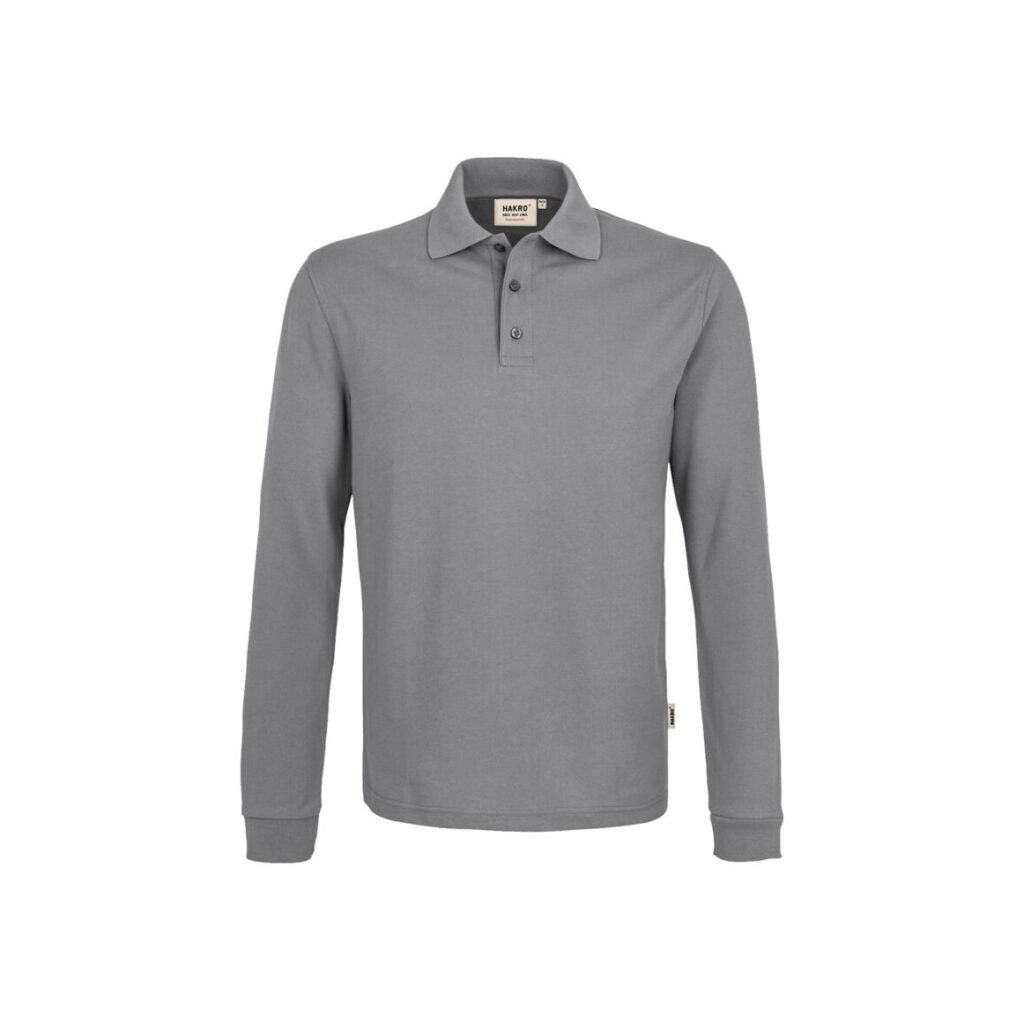 Longsleeve-Poloshirt Performance, TITAN (50% BW/50% Polyester, 220 g/m²)