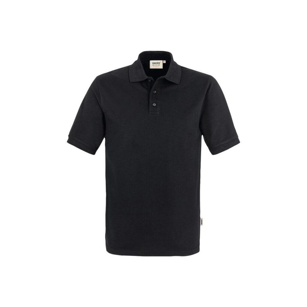 Poloshirt Performance, SCHWARZ (50% BW/50% Polyester, 200g/m²)