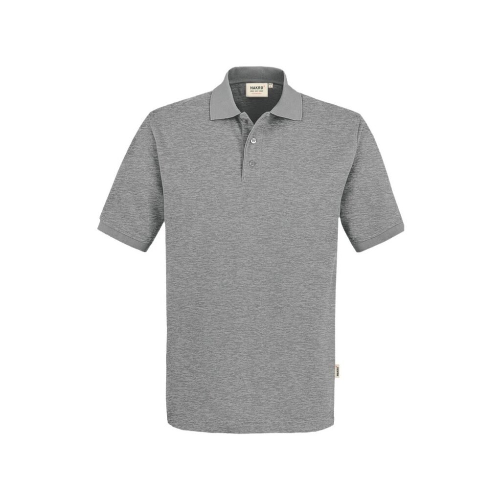 Poloshirt Performance, GRAUMELIERT (50% BW/50% Polyester, 200g/m²)