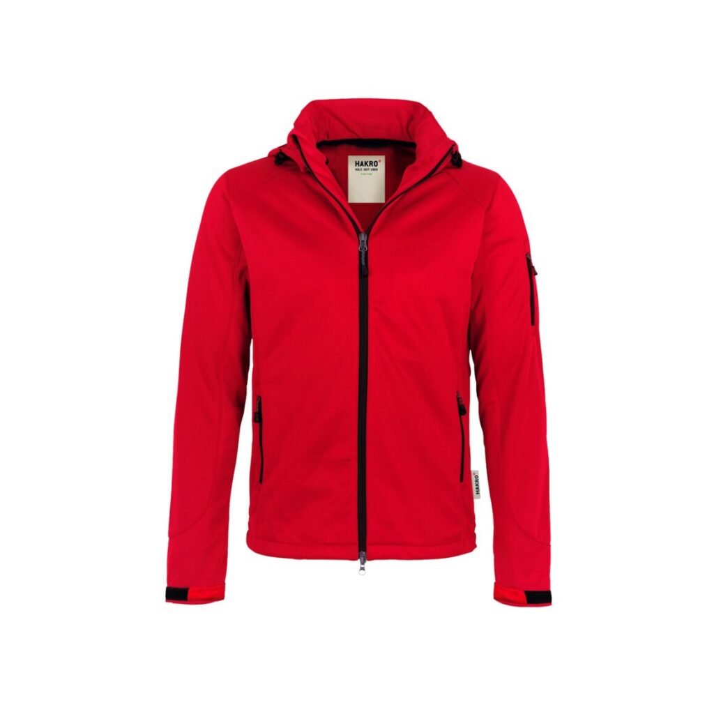 Softshell-Jacke Ontario, ROT (100% Polyester)